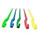 SAMSFX Fishing Easy Fish Hook Remover Tool 10pcs Fishing Disgorgers Plastic Portable Unhook Extractor Fishing Supplies, 5 Colors