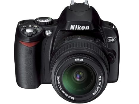 Nikon D40 - Cámara Réflex Digital 6.1 MP (Objetivo 18-55mm Lens ...