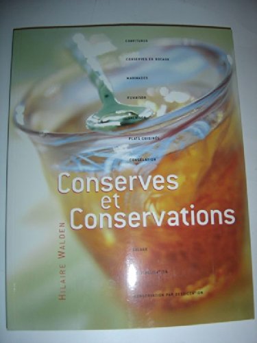 Conserves et conservations