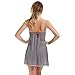 Sessy Bee Women's Strap Backless Sleepwear Lace Nightwear Babydoll Sexy Lingerie