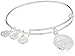 Alex and Ani Art Infusion Unexpected Miracles Expandable Rafaelian Shiny Silver Bangle Bracelet
