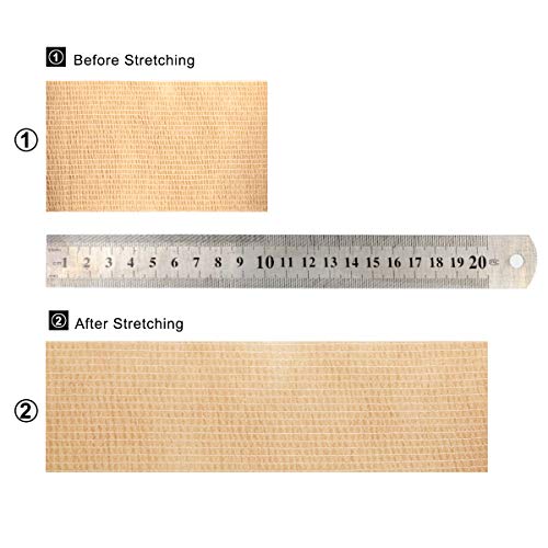 AUPCON Self Adhesive Bandage Vet Tape Cohesive Bandages Bulk Self Adherent Wrap Non-Woven for Pets Animals & Ankle Sprains & Swelling Supply, FDA Approved 4 Inches x 5 Yards