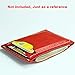 Mini Card Case Kraft Paper Template Horizontal Simple Wallet Leather Pattern Set Leather Craft DIY Tools Model