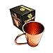 Moscow Mule Full Copper Mug – Authentic Solid Pure All Copper Cup – 16oz Tapered Design –Hand Hammered Finish – By Stubborn Mule