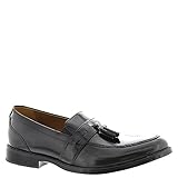 Bostonian Men's Kinnon Step Slip-On Loafer, Black Leather, 10 M US