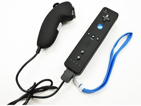 Best Arsenal Gaming Wii Nunchuk and Remote Combo Kit, Black