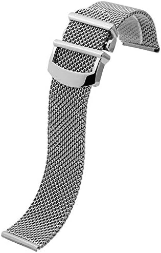 MSTRE JG09 20mm Stainless Steel Watchband for IWC Portofino Wrist Watch Strap