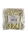 KingSeal Bamboo Wood Flower Knot Picks, Skewers, 3.5 Inches, Perfect for Cocktails and Appetizers - 2 Packs of 100 Each (200 Count)