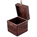 Wooden Money Safe Box for Cash with Key | Birthday Gift for Adults - Barrel Shape | Money Bank Bag (Square Shape Piggy Bank)