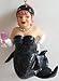 December Diamonds Tammy Tight WAD Mermaid Black Dress Christmas Ornament 5590776