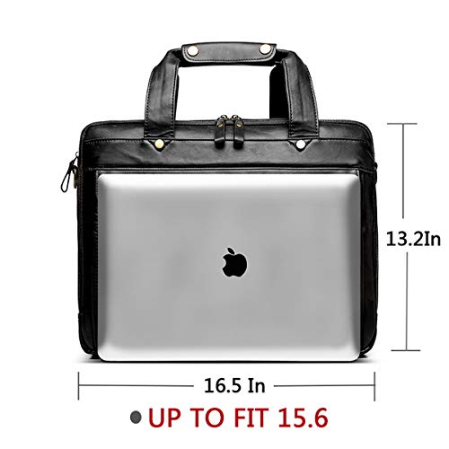 Ripley - MALETÍN DE PIEL PARA HOMBRE BOLSA PARA ORDENADOR PORTÁTIL  IMPERMEABLE ESTILO RETRO PARA NEGOCIOS VIAJES BOLSO DE MANO