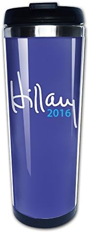 Hillary 2016 Stainless Steel Vacuum Travel Mugs 13.6 Oz