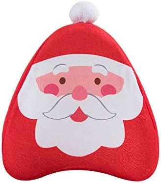 HOOPERT Leg Positioner Pillows Legacy Leg Pillow for Back, Hip, Legs & Knee Support Wedge & Sciatica Nerve Pressure Relief (Red (Christmas C))