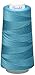 American & Efird Maxi-Lock Cone, 3000-Yard, Radiant Turquoise Thread Spool (51-32265)