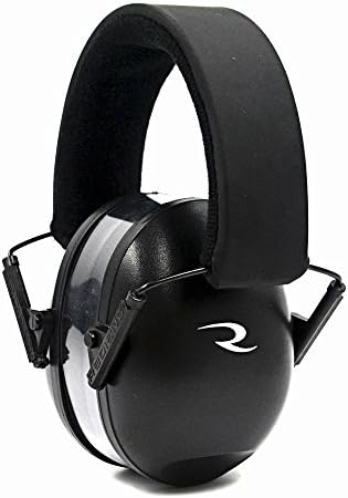 Toennesen Ear Muffs Hearing Protection Adjustable Ear Defenders for Children and Adults Noise Reduction Protector Black