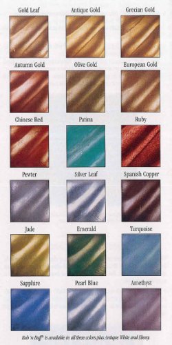 Pack of 3 Olive Gold Original Metallic Gilding Wax Based Antiquing Decorating Crafts 15ml