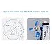 BETAFPV Beta65X 2S Whoop Frame Kit with 2 Sets 31mm 4-Blade Props 1.0mm Shaft Blue for 65mm 2S Brushless Whoop Drone Like Beta65X BNF