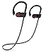 Wireless Headphones, Sport Earphones HD Stereo Bass Sweatproof Headsets with Mic for Running Gym Workout - Black