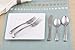 Square White Plastic Dinner Plates by Yoshi 10-3/4-inch 10 per Pack