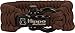 Hippo Survival Military Grade Paracord Bracelet with Black Metal Shackle and Adjustable Size – Tool for Hiking, Camping, Outdoor Trips and Emergency Situations (Brown)