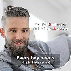 Guys Natural Darkening Beard Shampoo, Beard