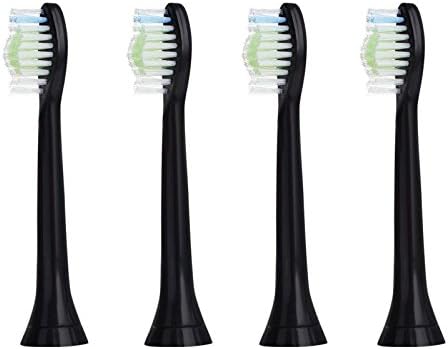 Genkent Replacement Toothbrush Heads For Philips Sonicare Diamond Clean HX9352 HX9332 HX9342 HX9372 HX6062 HX6064, 4 Pcs