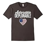 USA Flag Heart Adorable Deplorable Shirt Deplorable T