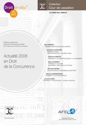 Actualité 2006 en droit de la concurrence