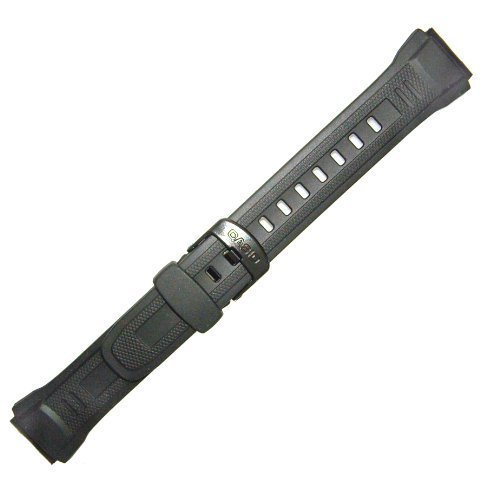 Casio 18mm Black Resin