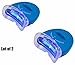 Cool Teeth Whitening Trays 4 Pack Includes 2 Cases Trimmable, Comfortable, Mouth Guard for Whitening Teeth Bleaching Tooth