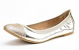 DREAM PAIR SOLE-FLEX New Women's Flexible Elasticized Topline Comfortable Ballerina Flats Shoes
