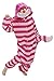 WinVic Onesies Pajamas Adult Unisex Cosplay Animal Halloween Costume Xmas Sleepwear (X-Large, Cheshire Cat)