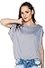 Glostory Women's Casual Off The Shoulder Shirts Women Tops and Blouses 1667 (L, All Grey)
