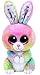 Ty Bubby Multicolor Bunny Plush, Light Pink/Light Yellow/Light Green/Light Blue, Regular