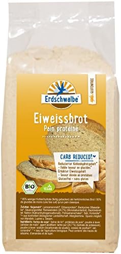Erdschwalbe Organic Protein Bread Mix Low Carb Glutenfree Vegan 8.8oz