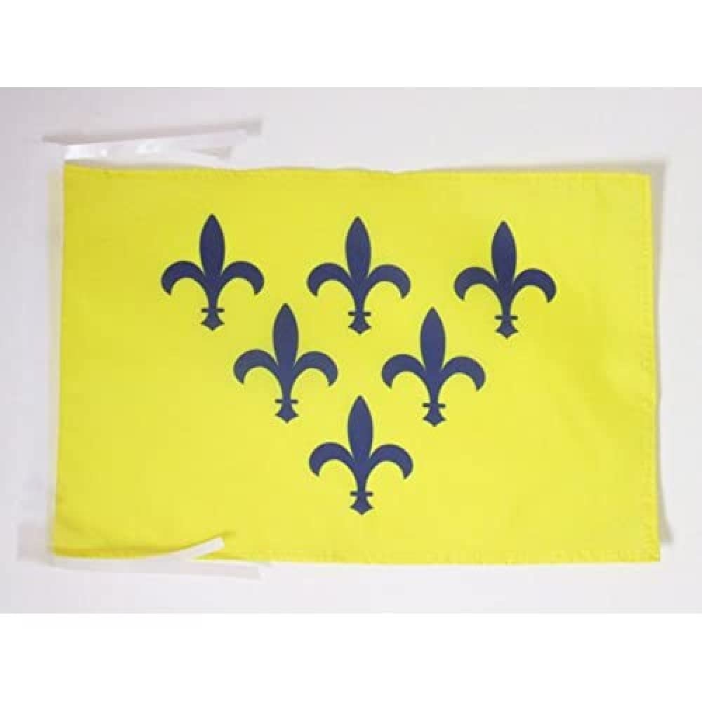 AZ FLAG - Duchy of Parma and Piacenza 1545-1731 Flag - 18'' x 12'' - 100% Polyester Parma Small Banner with Two Cords - Fade Resistant - Vivid Colors - 18x12 in - 45x30 Cm — image 1
