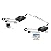 HDMI Extender, MACTIS 492ft HDMI Extender Over Cat5 Cat6 Ethernet Cable Support 1080P with IR Control (up to 150M, Sender + Receiver)