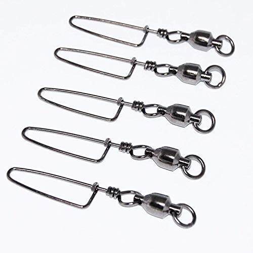 AGOOL Ball Bearing Fishing Swivel Stainless Steel High Strength with