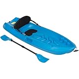 Best Choice Products Sports 6' Kids Kayak with Paddle and Backrest