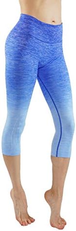 KVKSEA Women's Flexible Yoga Pants Ombre Leggings Activewaer L704 XS-3X