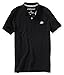 Aeropostale Men's A87 Solid Logo Piqué Polo Shirt