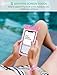 Mpow Universal Waterproof Case, IPX8 Waterproof Phone Pouch Dry Bag Compatible for iPhone 11/Xs Max/Xs/Xr/X/8/8plus/7/7plus/6/6s Plus Galaxy s10/s9/s8 Note 10/9 Google Pixel HTC12 (Black+Pink 2-Pack)