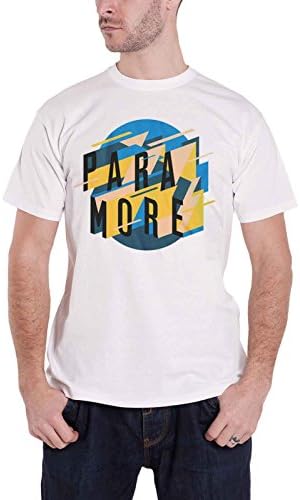 Paramore T Shirt Sharp Geoscape Band 