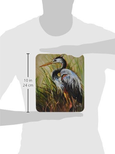Caroline's Treasures Blue Heron Gazing West Mouse Pad/Hot Pad/Trivet (JMK1149MP)