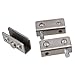 Single Suction Stainless Steel for 5-8mm Glass Door Glass Pivot Clamps Door Hinges