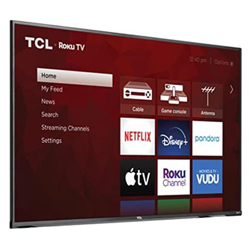 TCL 55Inch Class 4Series 4K UHD HDR Smart TV, Netflix, Apple TV, and