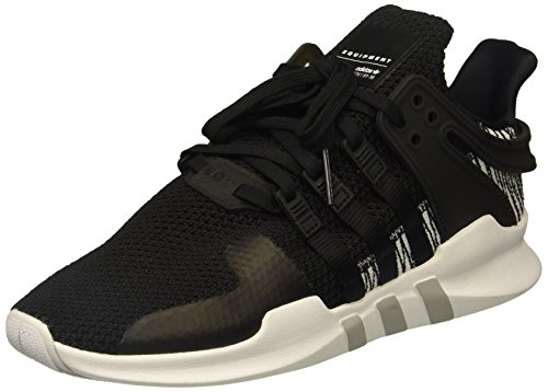 Adidas originals men s eqt support adv j sneaker, black/black/whi…