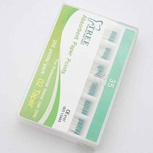 Treedental TR-C238-02 #35 Absorbent Paper Points 0.02 Taper (1 packs)