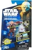 Star Wars 2011 Clone Wars Animated Action Figure CW No. 58 Jedi Even Piell