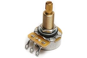 Solo Pro CTS 500K-A Split Long Shaft Audio Taper Potentiometer - Imperial